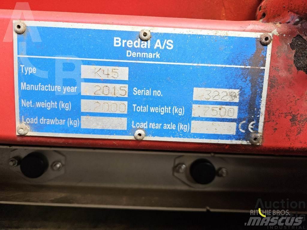 Bredal K 45 Rasturači mineralnog đubriva