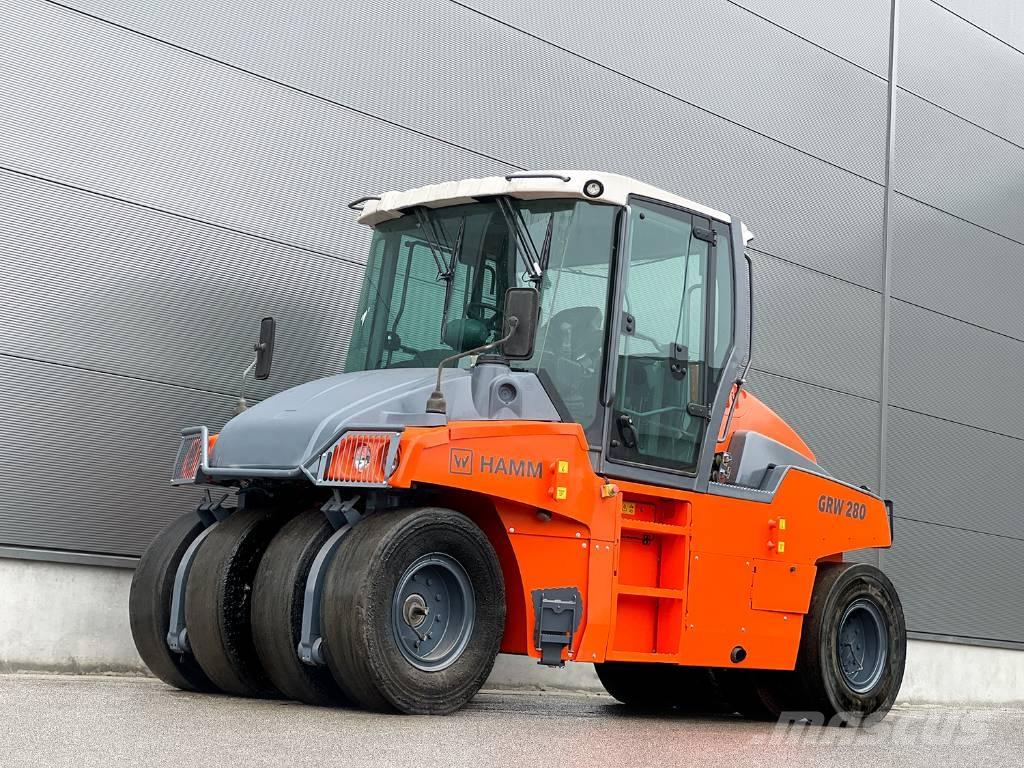 Hamm GRW 280-10 Gumeni valjci na točkovima