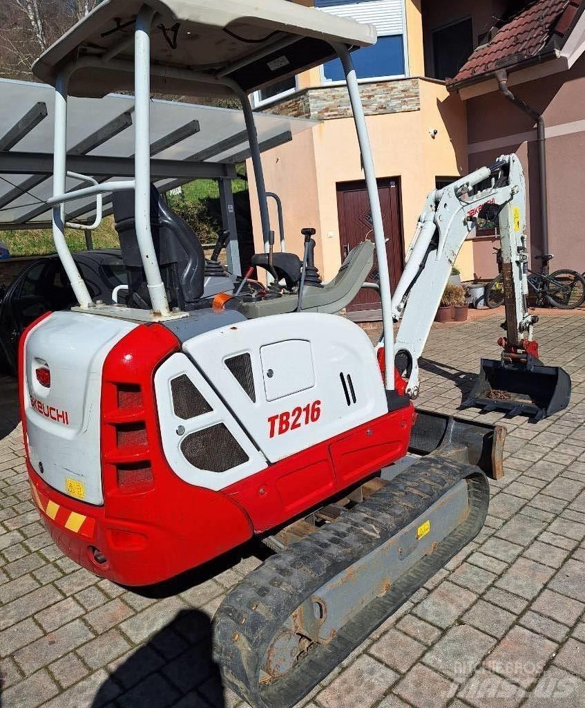 Takeuchi TB 216 Mini bageri < 7t