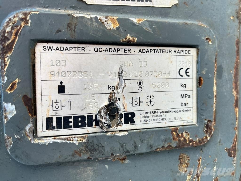 Liebherr SW33 Brze spojke