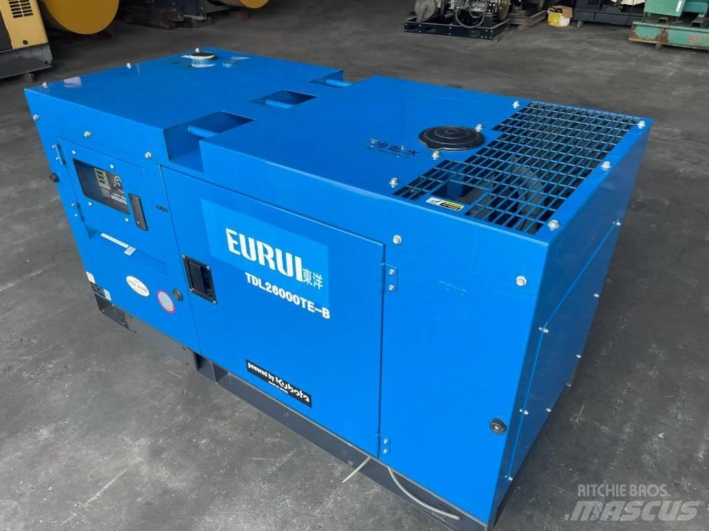 Kubota 20 KVA Dizel generatori