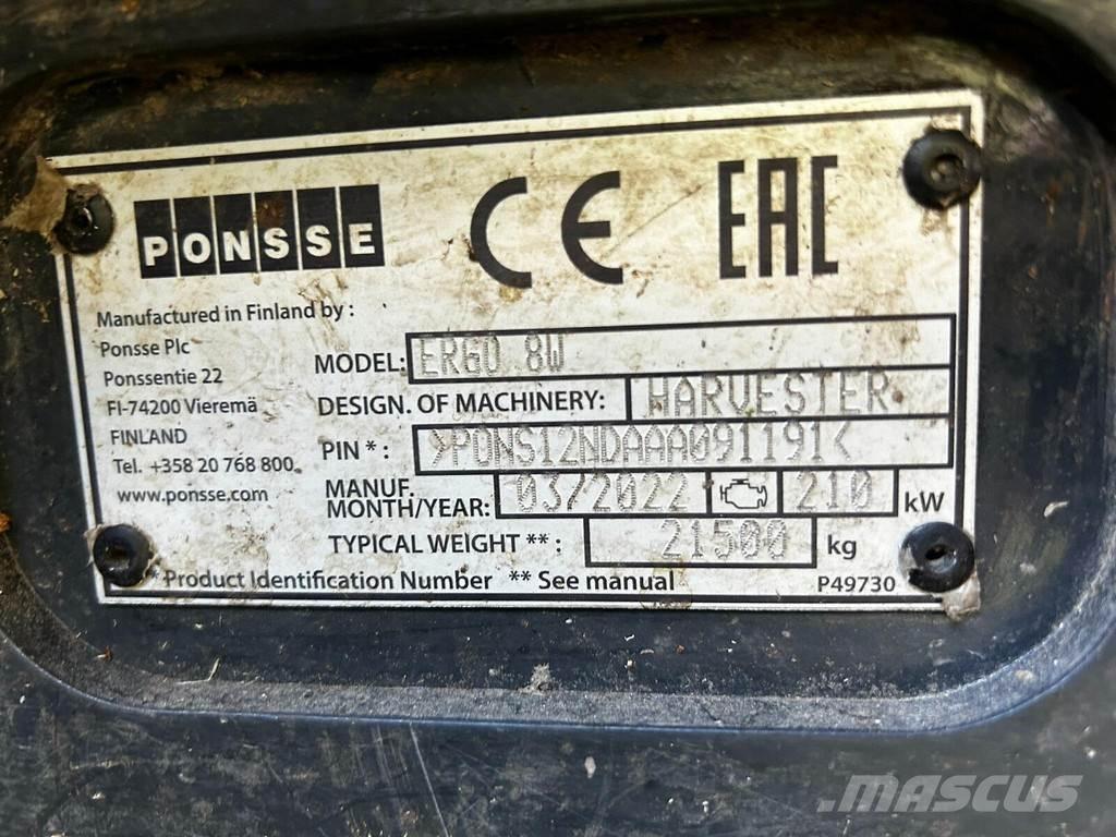 Ponsse Ergo 8W Harversteri