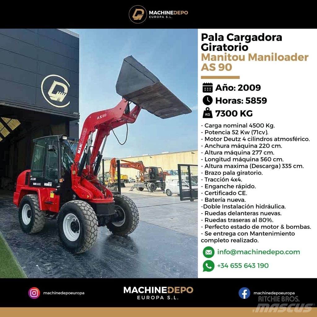 Manitou As 90 Mini utovarivači