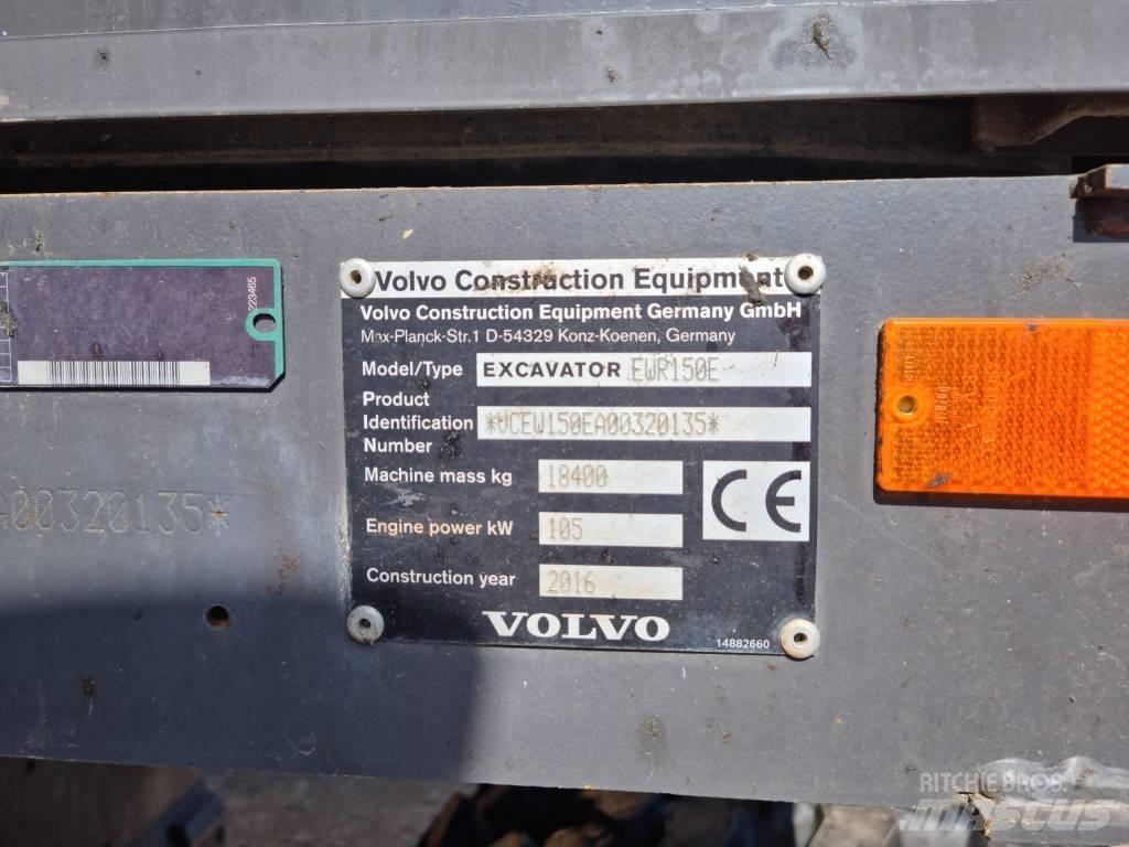 Volvo EWR 150 E Bageri točkaši