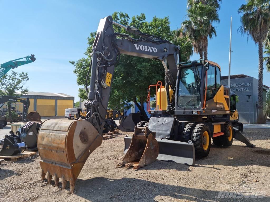 Volvo EWR 150 E Bageri točkaši