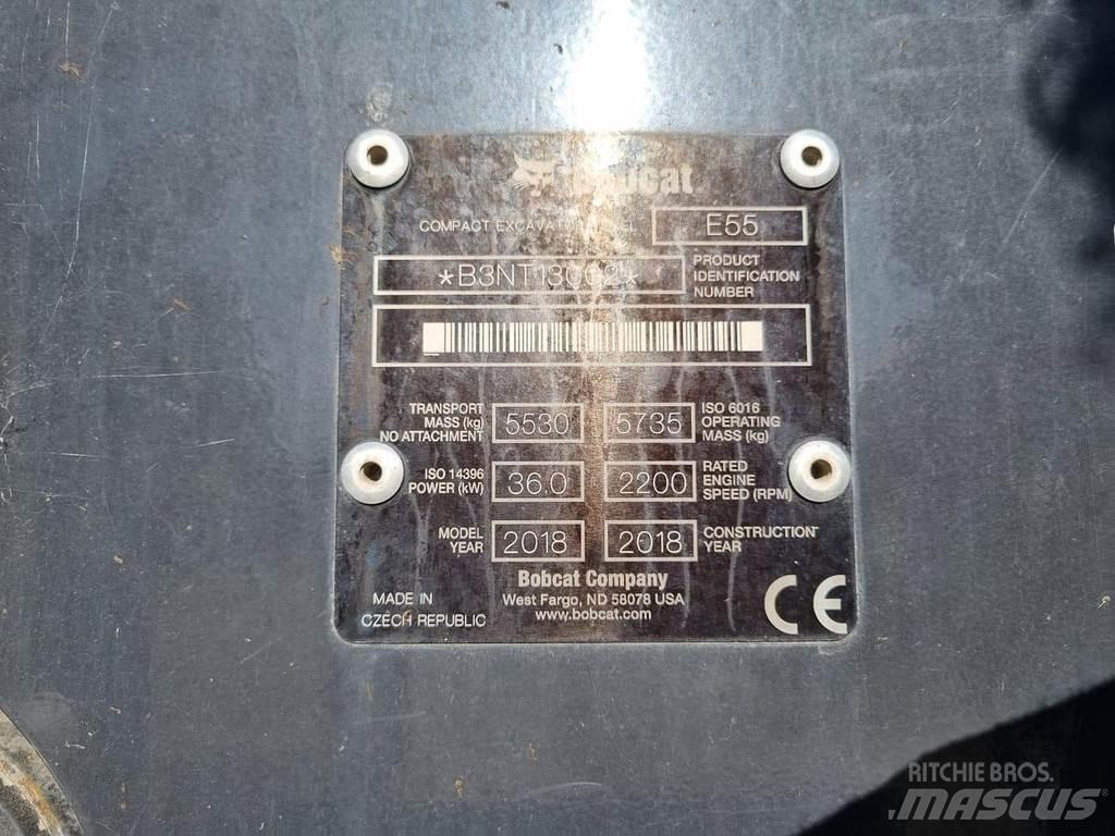 Bobcat E55 Mini bageri < 7t
