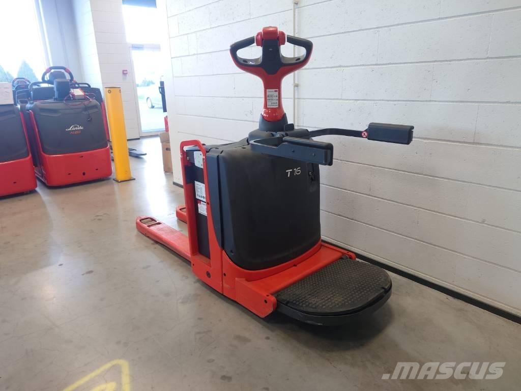 Linde T16P/1151-02 Nisko podizni električni viljuškar sa stajalištom