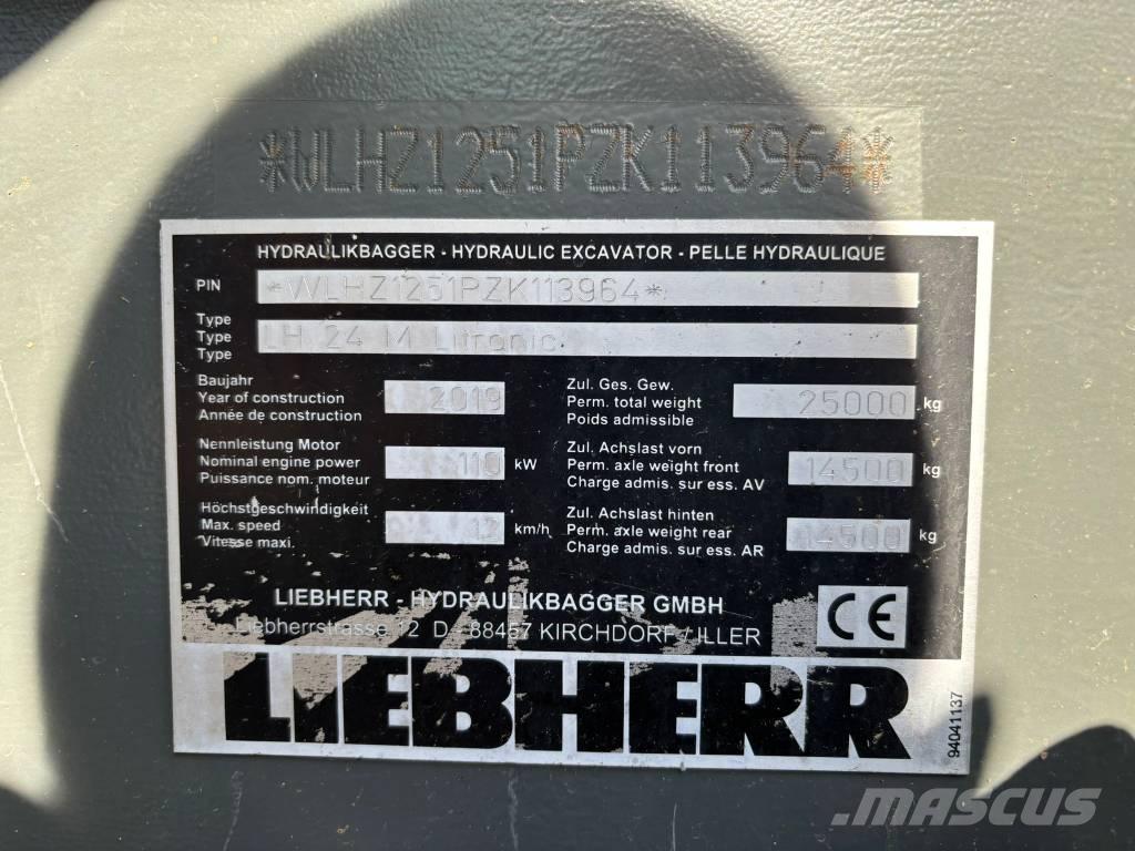Liebherr LH 24 M Bageri za prenos primarnih/sekundarnih sirovina