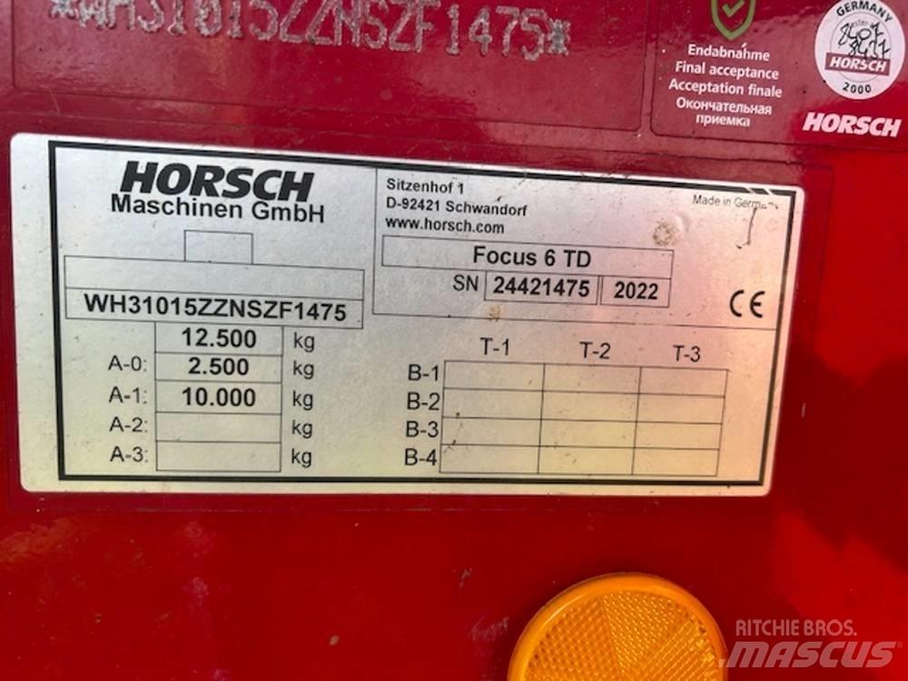 Horsch Focus 6 TD Kombinovane sejačice
