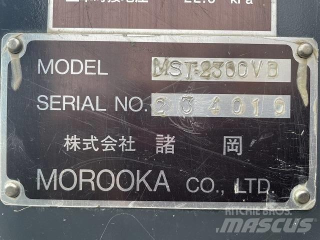 Morooka MST-2300VD Damperi na gusenice