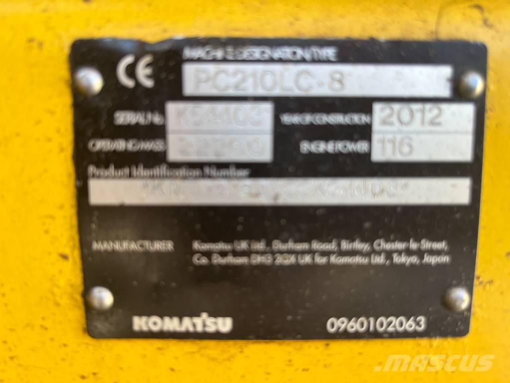 Komatsu PC 210 LC-8 Bageri guseničari