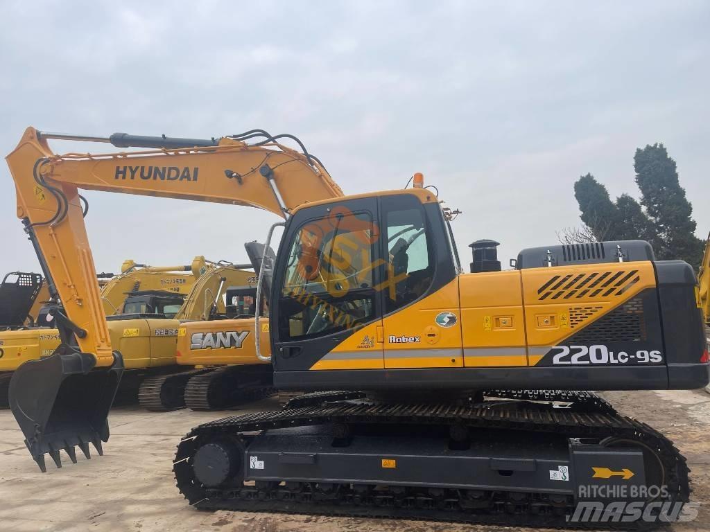 Hyundai 220LC-9S Bageri guseničari