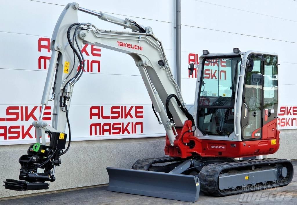 Takeuchi TB 260 Mini bageri < 7t