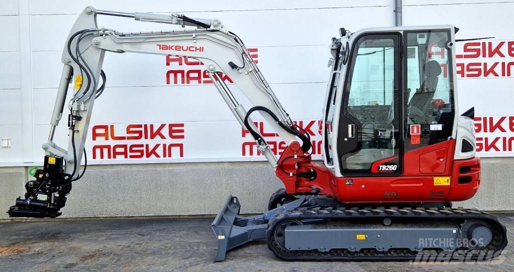 Takeuchi TB 260 Mini bageri < 7t