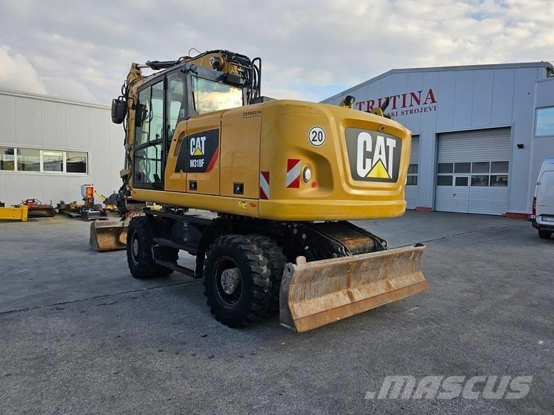 CAT M 318 F Bageri točkaši