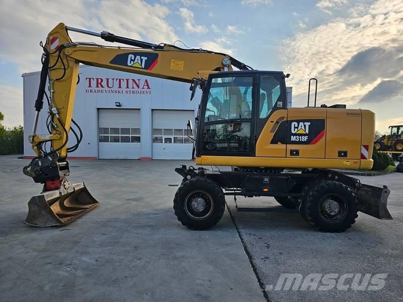 CAT M 318 F Bageri točkaši