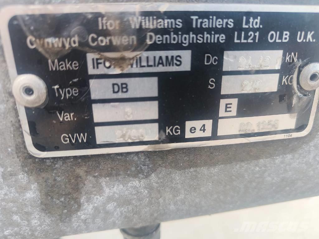 Ifor Williams GX 84 Ostale prikolice