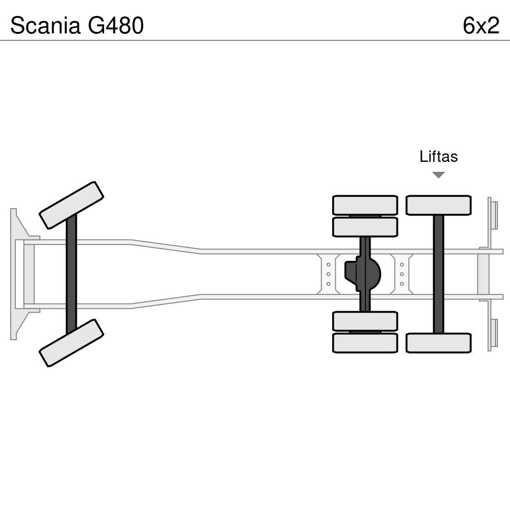 Scania G480 Sanduk kamioni