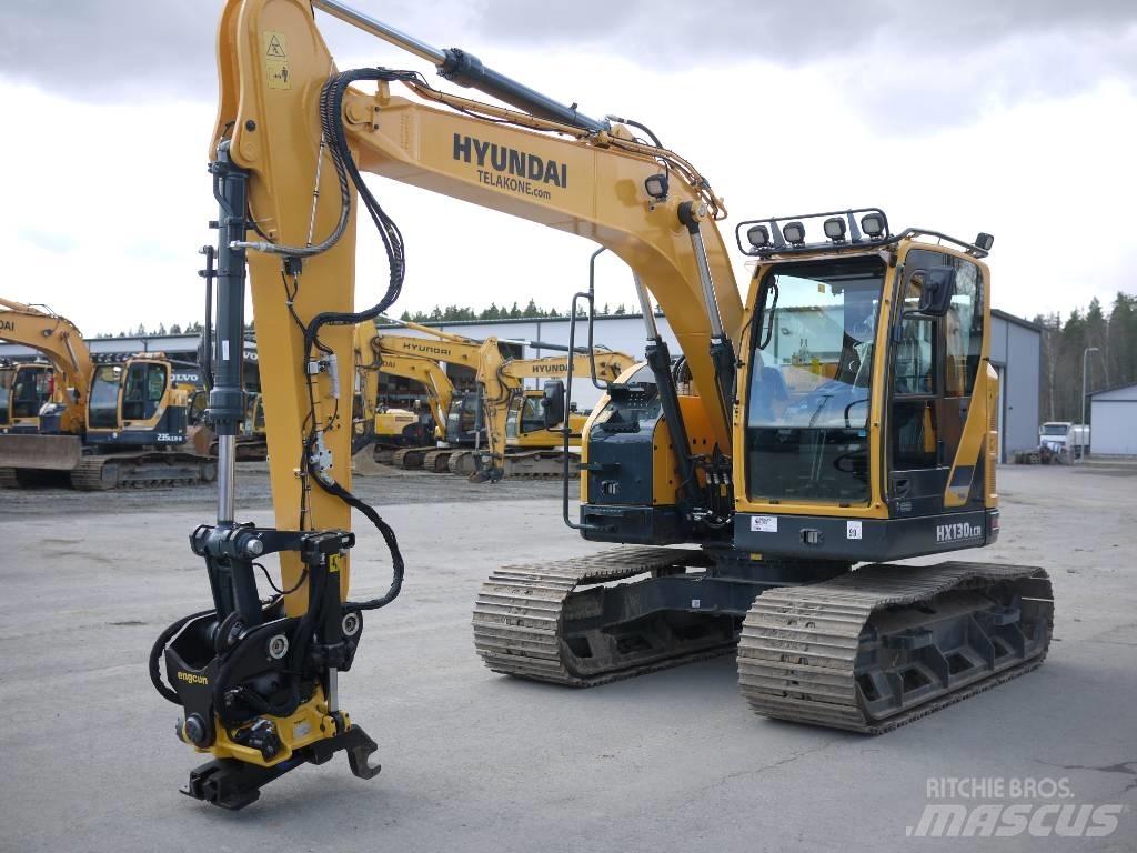 Hyundai HX 130 LCR Bageri guseničari