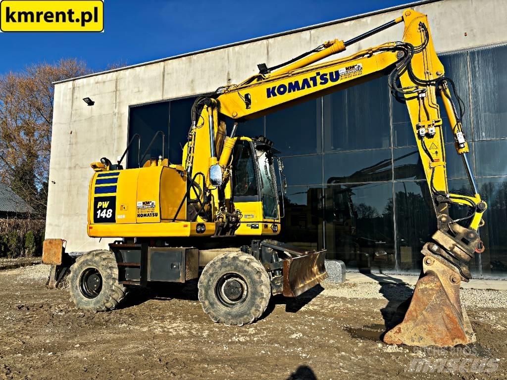 Komatsu PW 148 Bageri točkaši