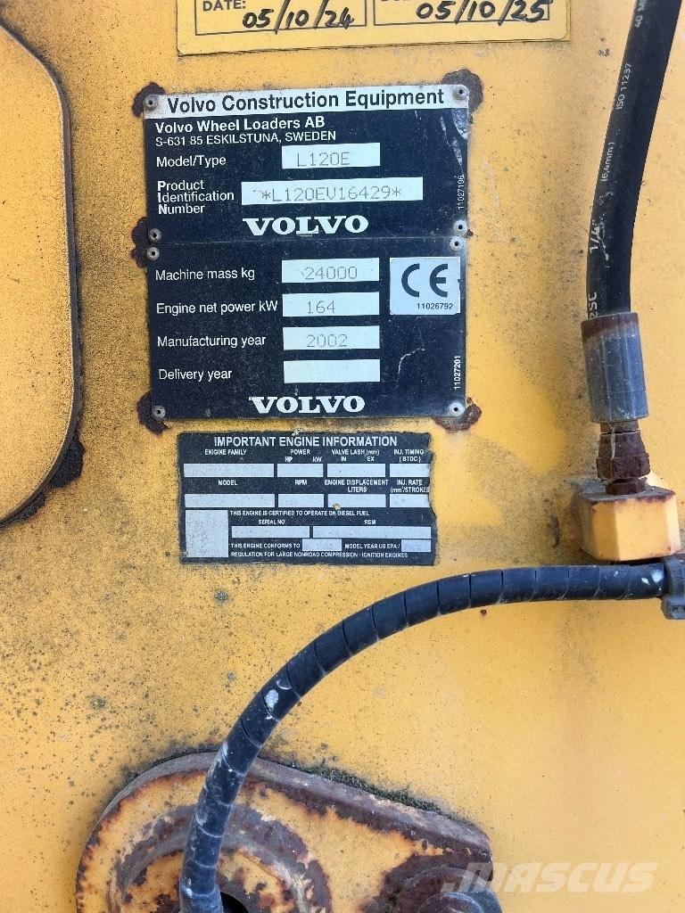 Volvo L 120 E Utovarivači na točkove