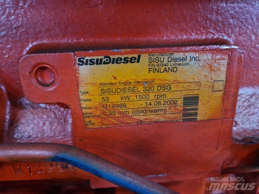  SISUDIESEL 320 DSG Dizel generatori