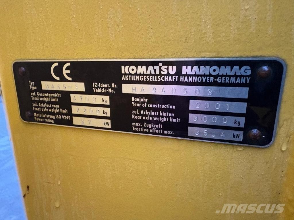 Komatsu WA 65-3 Utovarivači na točkove