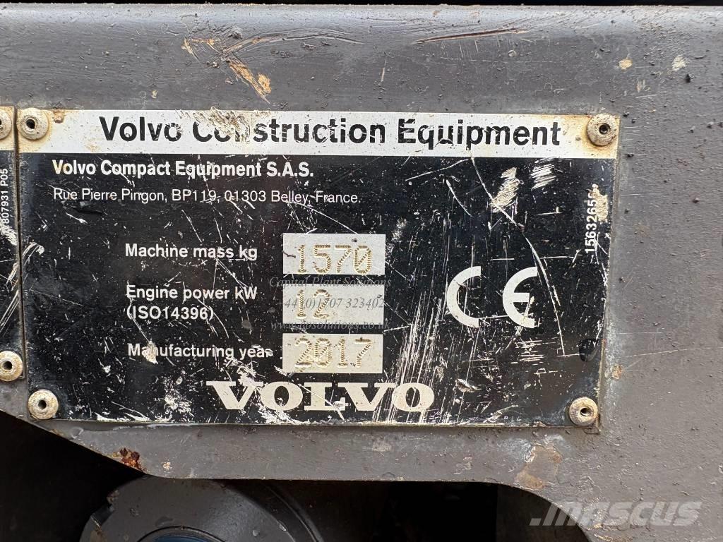 Volvo EC 15 D Mini bageri < 7t