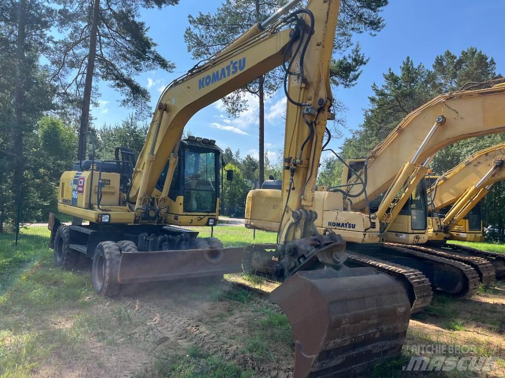 Komatsu PW 160-7 Bageri točkaši