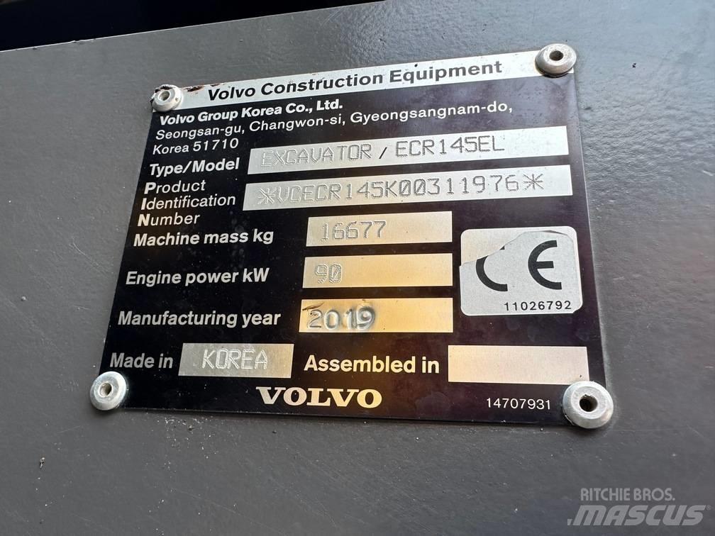 Volvo ECR 145 E Bageri guseničari