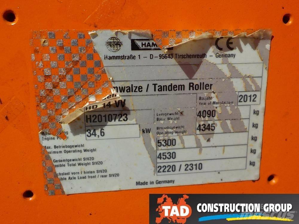 Hamm HD 14 Valjci sa duplim bubnjem