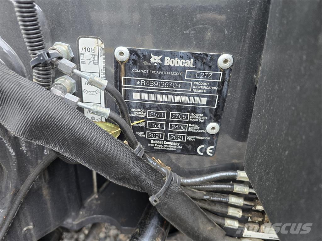 Bobcat E27z Mini bageri < 7t