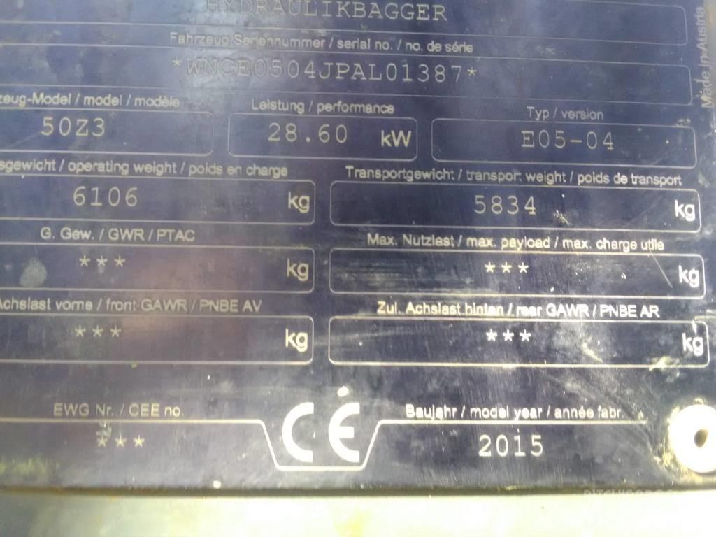 Wacker Neuson 50 Z3 Mini bageri < 7t