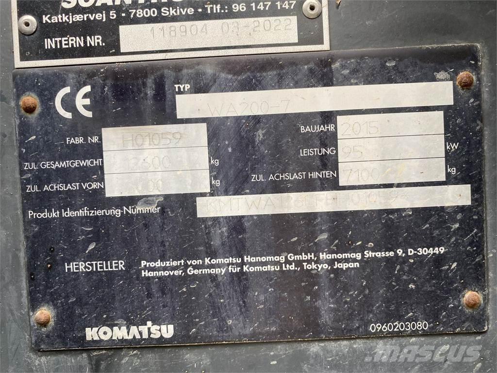 Komatsu WA200-7 Utovarivači na točkove