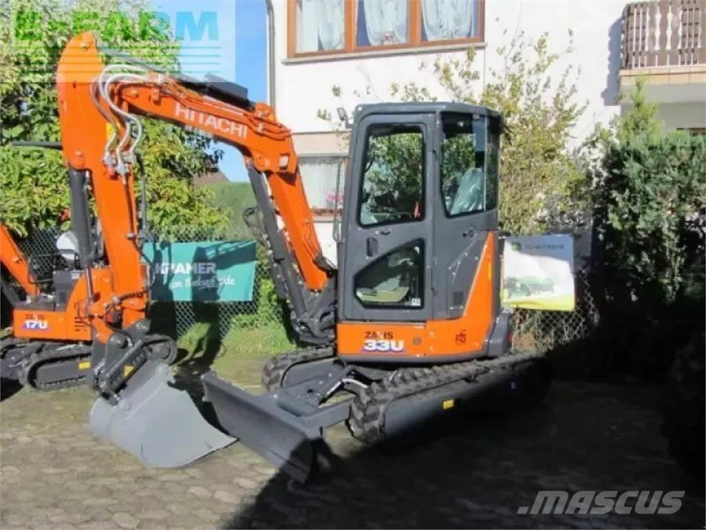 Hitachi zx 33 u-6 Bageri točkaši