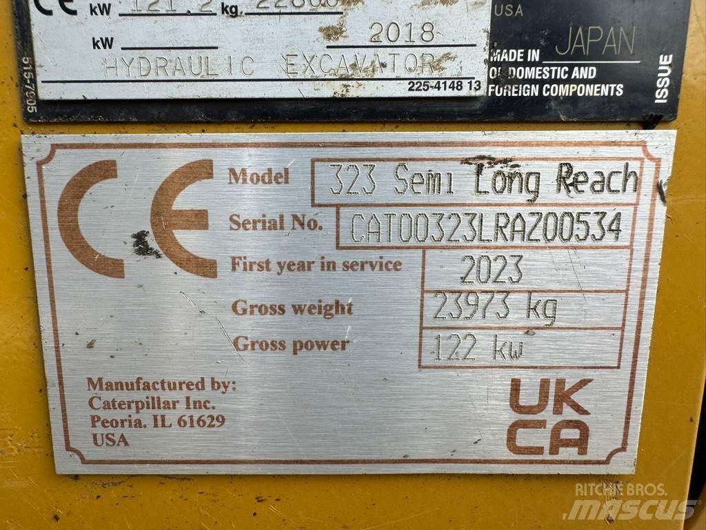 CAT 323 Bageri guseničari