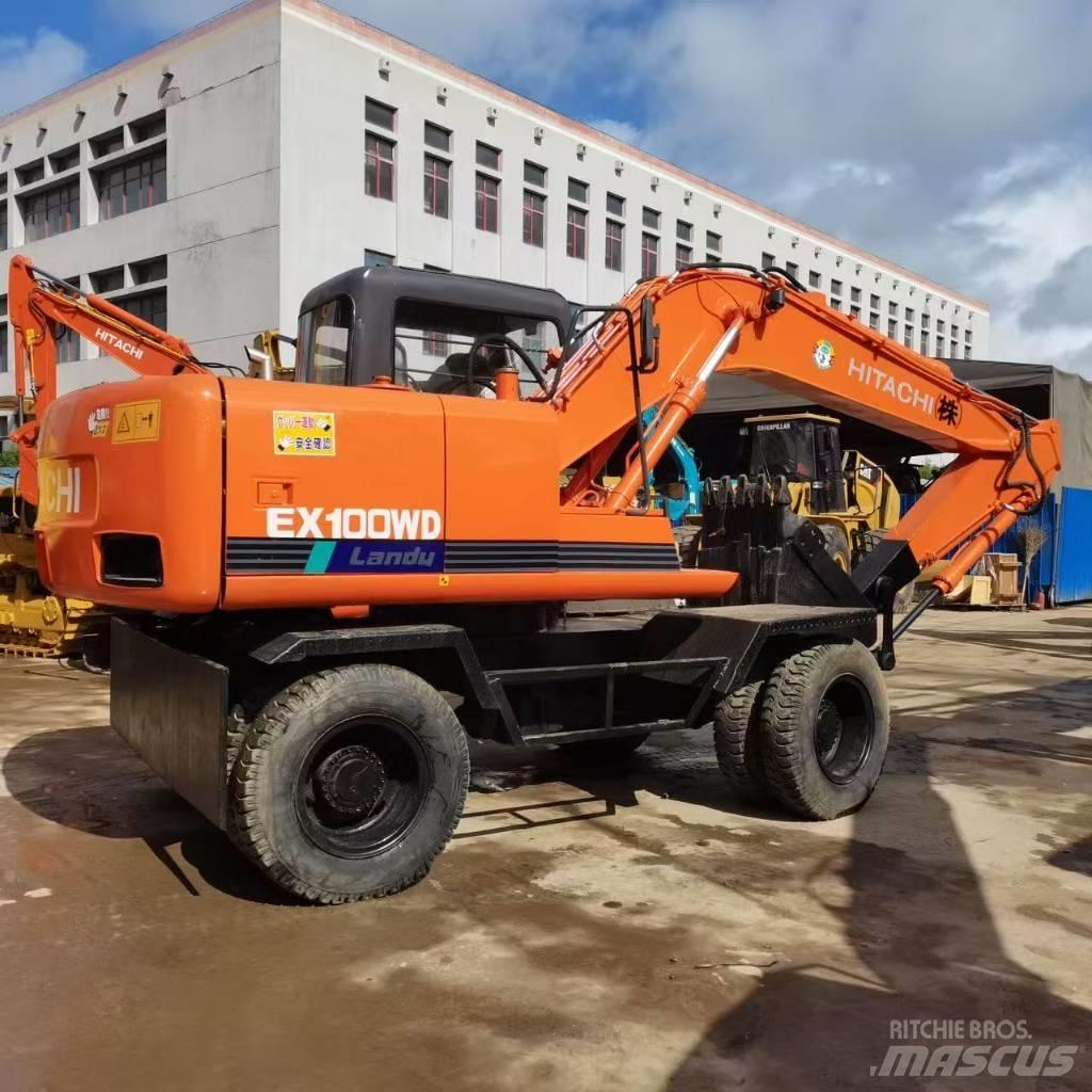 Hitachi EX 100 W D Bageri točkaši