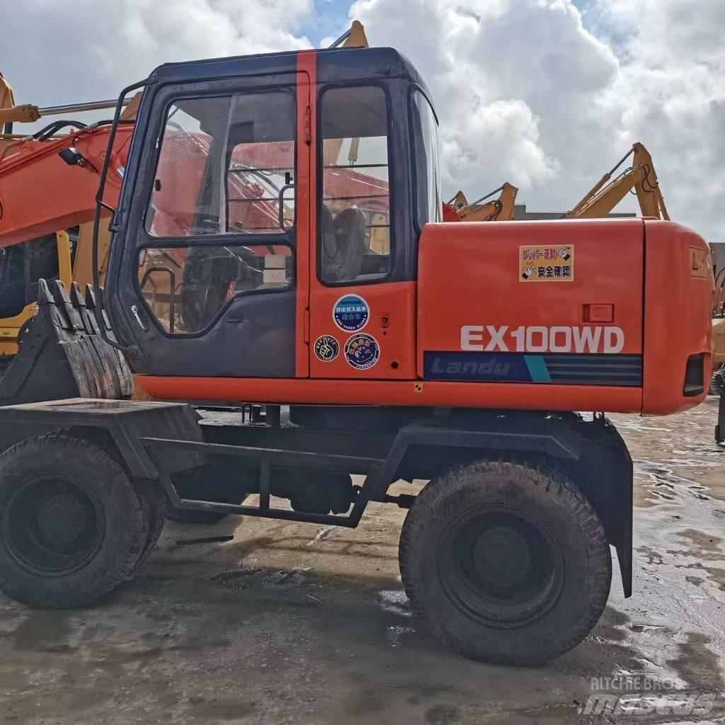 Hitachi EX 100 W D Bageri točkaši