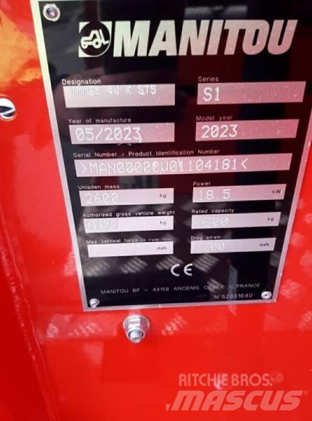 Manitou TMM25 4W Mobilni viljuškari