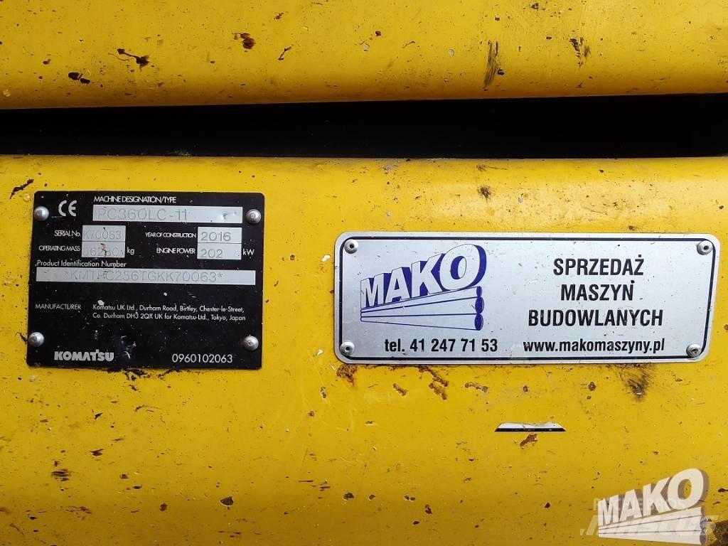 Komatsu PC 360 LC-11 Bageri guseničari