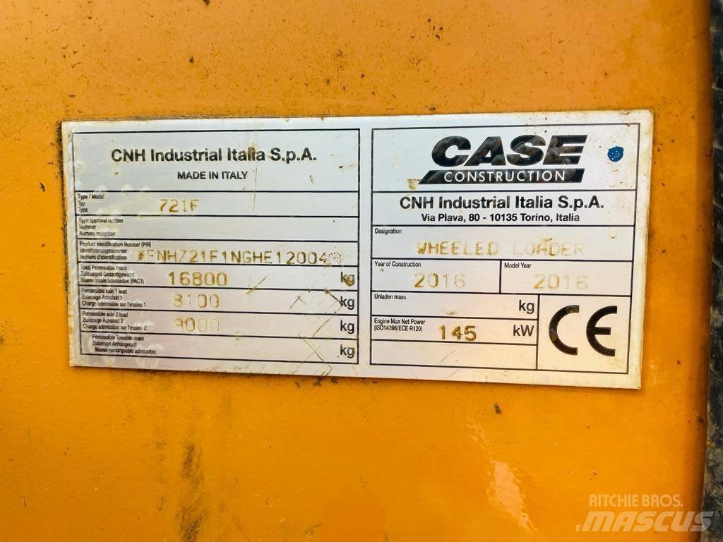 CASE 721 F Utovarivači na točkove