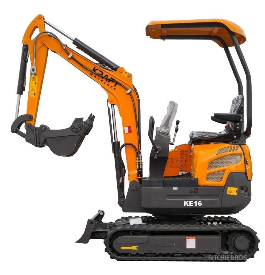 Kraft KE16 Mini bageri < 7t