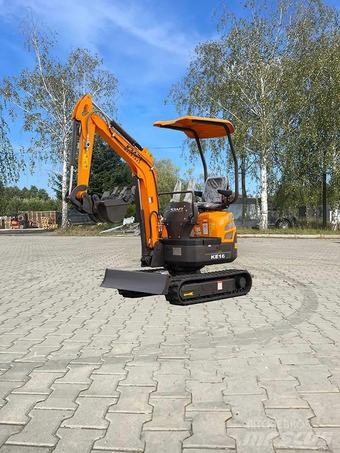 Kraft KE16 Mini bageri < 7t