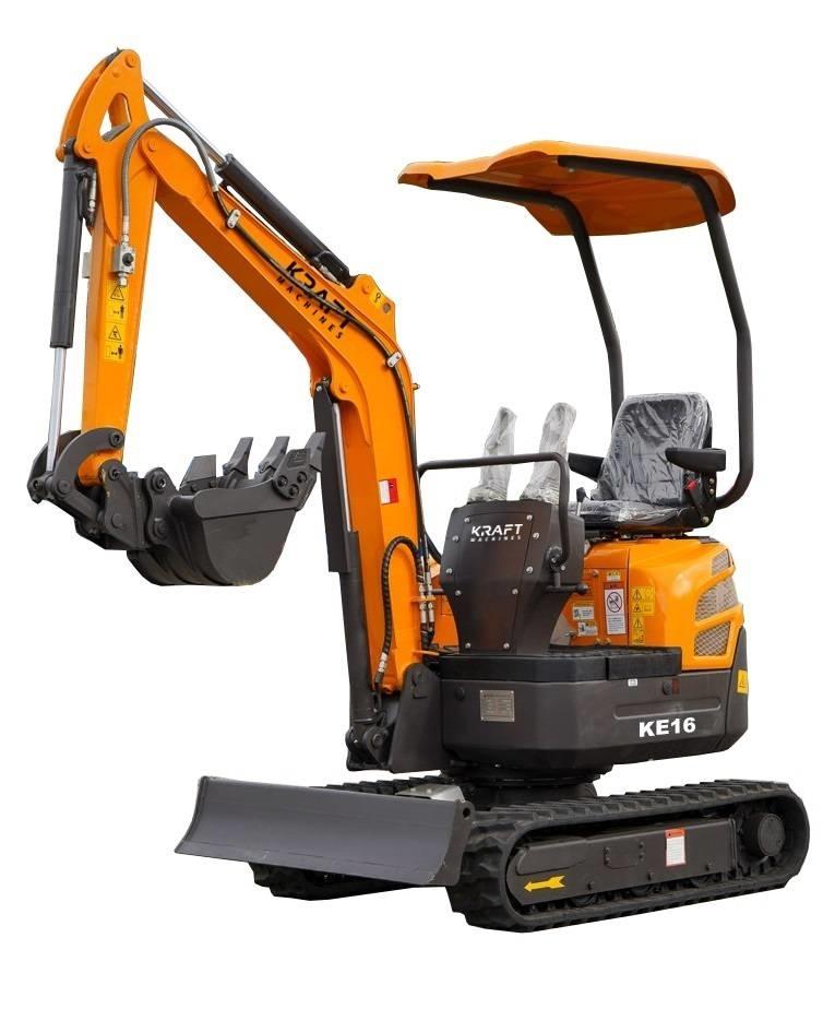 Kraft KE16 Mini bageri < 7t