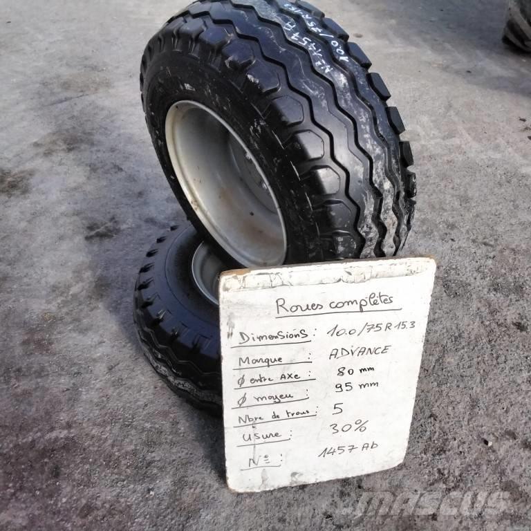 Advance 10.0/75R15.3 Gume, točkovi i felne
