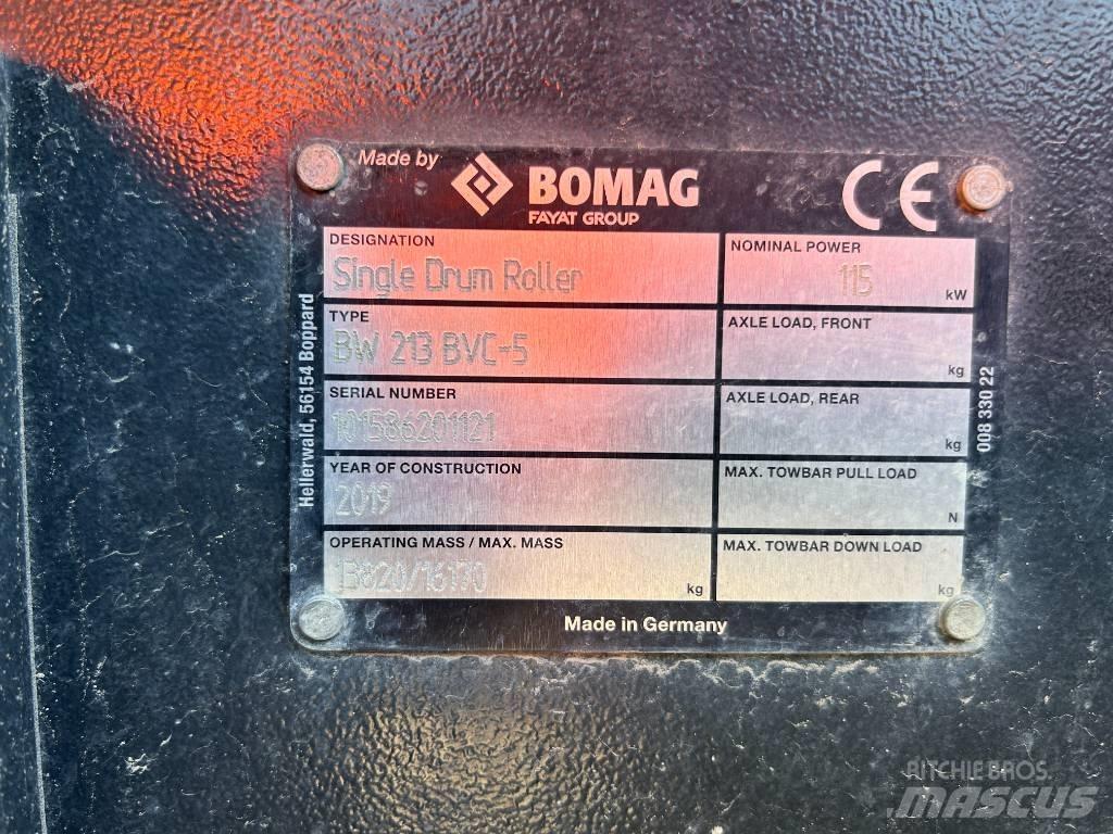 Bomag BW 213 Valjci sa jednim bubnjem