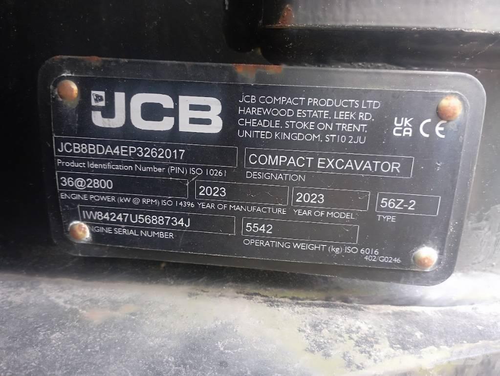 JCB JCB 56Z-2 Mini bageri < 7t