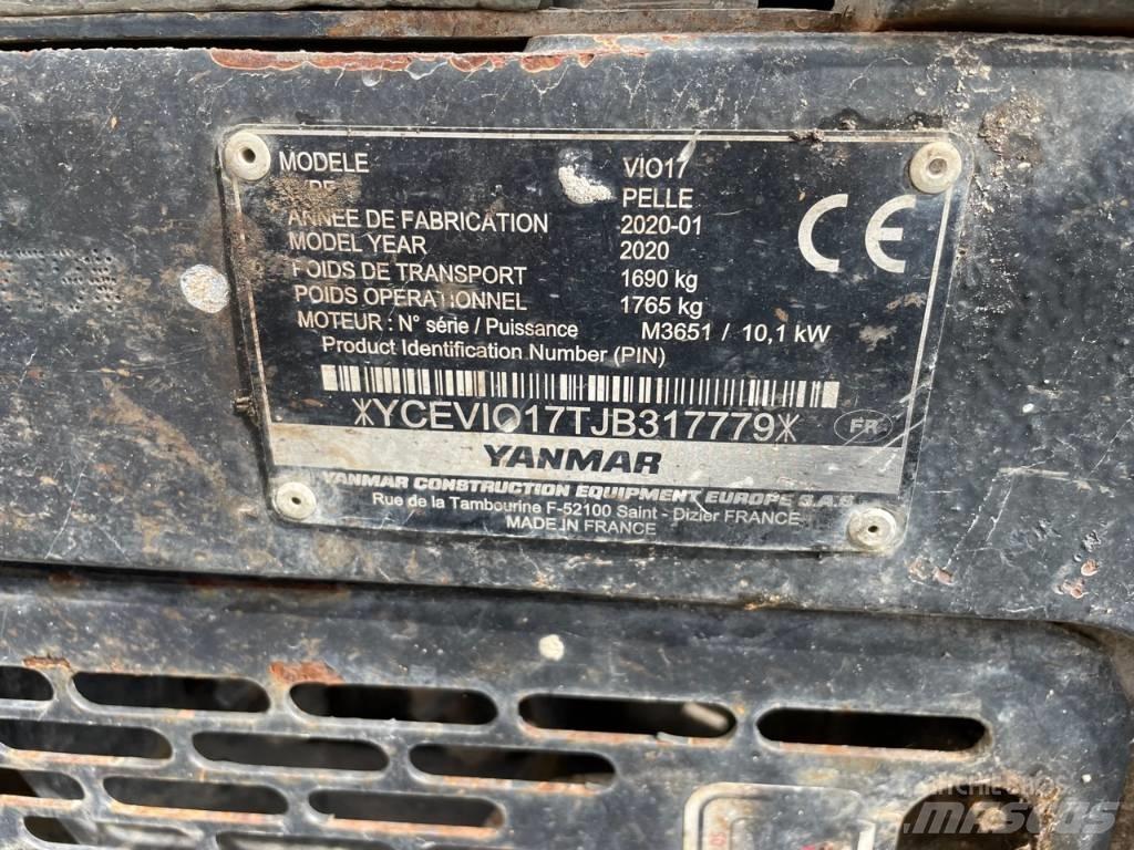 Yanmar Vio 17 U Mini bageri < 7t