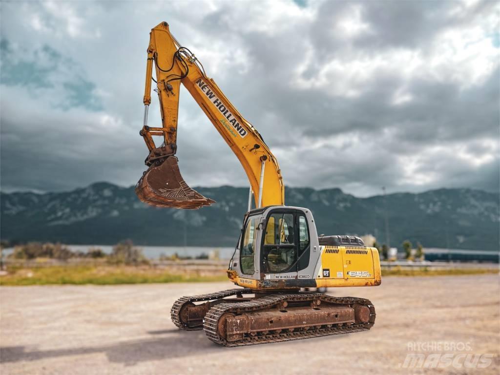 New Holland E 245 B Bageri guseničari