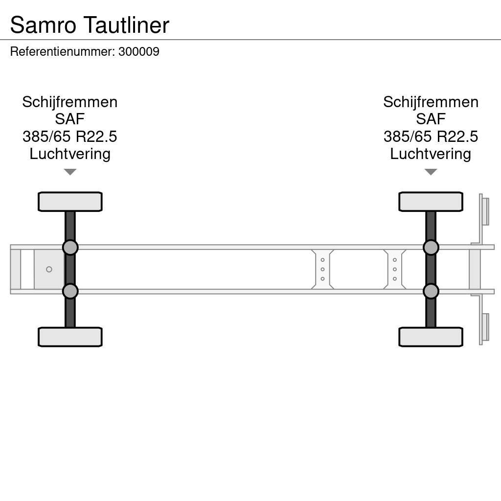 Samro Tautliner Poluprikolice sa ciradom